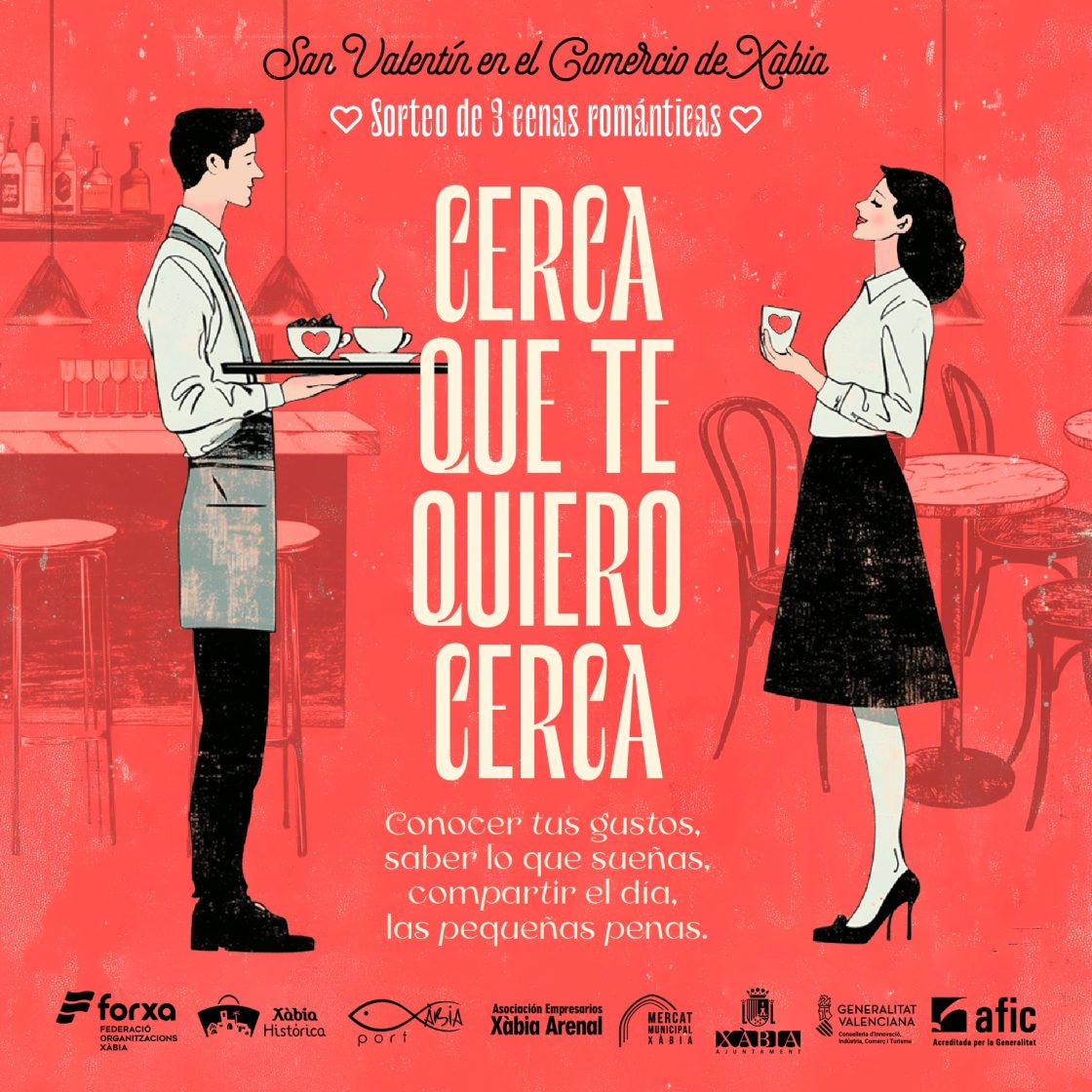 Cerca que te quiero cerca